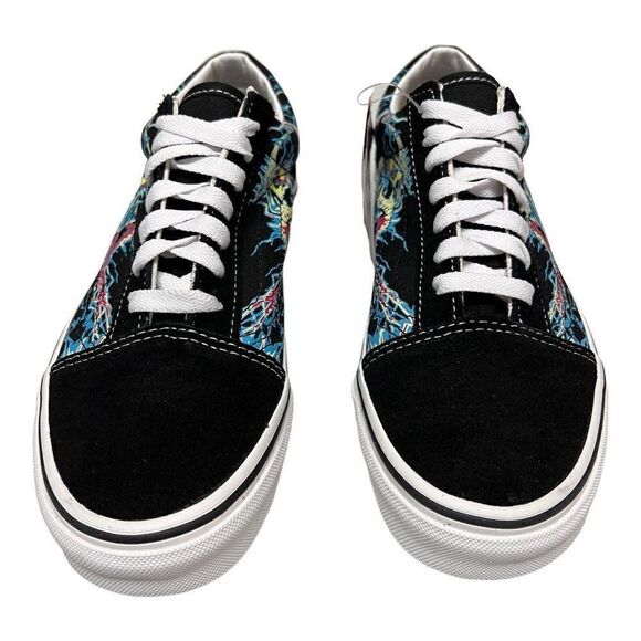 Vans Old Skool Women’s 6.5 Zap Low Glow in the Dark Skull x House of Terror - Picture 2 of 9